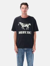 Rhude Dinero graphic cotton t-shirt -  | Spazio Pritelli