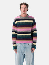 ERL Multicolor Striped Alpaca Sweater -  | Spazio Pritelli