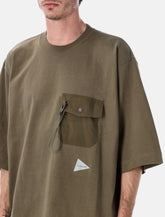 T-Shirt in cotone pesante con tasca and Wander -  | Spazio Pritelli