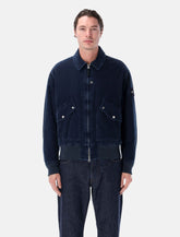 Bomber Stone Island in microvelluto con imbottitura leggera -  | Spazio Pritelli