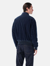 Bomber Stone Island in microvelluto con imbottitura leggera -  | Spazio Pritelli