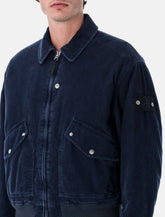 Bomber Stone Island in microvelluto con imbottitura leggera -  | Spazio Pritelli