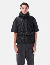 Roa Nuna 800 Fill Power hooded down vest in ripstop nylon -  | Spazio Pritelli