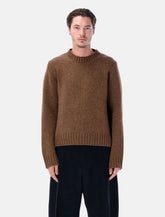 Studio Nicholson Cree yak and merino wool knit sweater -  | Spazio Pritelli