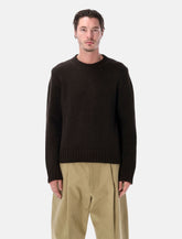 Studio Nicholson Cree yak and merino wool knit sweater -  | Spazio Pritelli