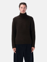 Studio Nicholson Loris yak and merino wool high-neck knit -  | Spazio Pritelli