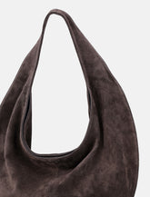Maeden Market Tote Suede Leather Cocoa -  | Spazio Pritelli