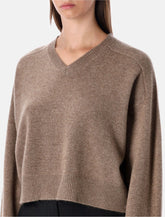 Loulou Anzor Cashmere V-Neck Sweater -  | Spazio Pritelli