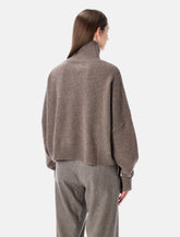 LouLou de Saison Luke wool-cashmere stand collar sweater -  | Spazio Pritelli