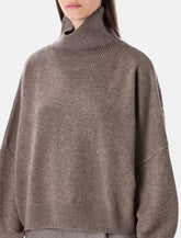LouLou de Saison Luke wool-cashmere stand collar sweater -  | Spazio Pritelli