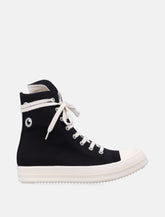 Rick Owens DRKSHDW Woman's Sneaks in Black/Milk -  | Spazio Pritelli