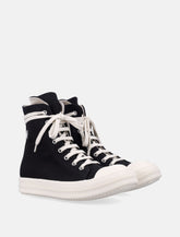 Rick Owens DRKSHDW Woman's Sneaks in Black/Milk -  | Spazio Pritelli