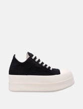 Rick Owens DRKSHDW Woman's Double Bumper Sneaks in Hairy Fleece -  | Spazio Pritelli