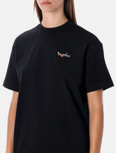 Off-White Arrow Glass Flower cotton logo T-shirt -  | Spazio Pritelli