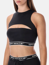 Off-White Logoband cut-out top -  | Spazio Pritelli