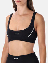 Off-White Off Stamp seamless logo bra -  | Spazio Pritelli