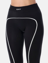 Off-White Off Stamp seamless high-rise leggings -  | Spazio Pritelli