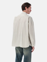 Sunflower Stable striped cotton poplin shirt -  | Spazio Pritelli