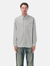 Sunflower Stable striped cotton poplin shirt -  | Spazio Pritelli