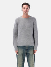 Sunflower yak and wool blend sweater -  | Spazio Pritelli