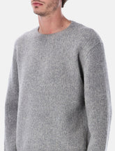 Sunflower yak and wool blend sweater -  | Spazio Pritelli