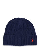 Polo Ralph Lauren Wool-Blend Cable-Knit Beanie -  | Spazio Pritelli