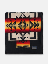 Chief Joseph wool blend black blanket -  | Spazio Pritelli