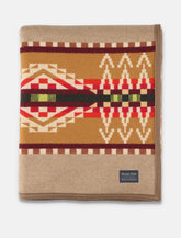 Multicolor Jacquard Wool Blanket -  | Spazio Pritelli