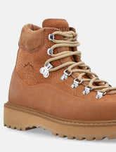 Diemme women’s Roccia Vet Gomma cognac leather boots -  | Spazio Pritelli