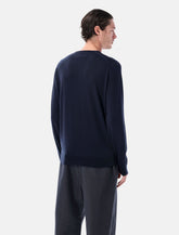 John Smedley Blenheim extra fine merino wool V-neck jumper -  | Spazio Pritelli