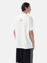 Y-3 NBHD oversized white cotton logo t-shirt -  | Spazio Pritelli