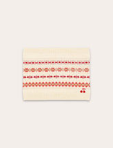 Scaldacollo Bonpoint in lana con motivo jacquard -  | Spazio Pritelli