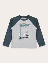 T-Shirt Bonpoint da bambino Guri in cotone biologico con stampa chitarra -  | Spazio Pritelli