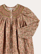 Bonpoint Jadwiga floral Liberty cotton dress with smocked embroidery -  | Spazio Pritelli