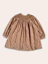 Bonpoint Jadwiga floral Liberty cotton dress with smocked embroidery -  | Spazio Pritelli