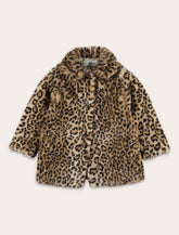 Bonpoint Girl – Doogie Leopard Print Faux Fur Coat -  | Spazio Pritelli