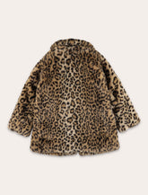 Bonpoint Girl – Doogie Leopard Print Faux Fur Coat -  | Spazio Pritelli