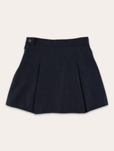 Bonpoint Girl – Jolène Flat Pleated Wool Trapeze Skirt -  | Spazio Pritelli