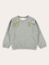 Bonpoint Tayla sweatshirt with bird embroidery -  | Spazio Pritelli