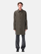 A.P.C. Prince of Wales Wool Coat -  | Spazio Pritelli