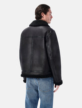 Tommy giacca in ecopelliccia con colletto in montone A.P.C. -  | Spazio Pritelli