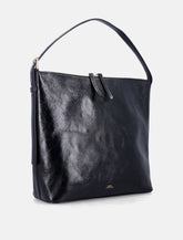 A.P.C. Vera Crinkle Leather Shoulder Bag -  | Spazio Pritelli
