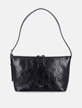 A.P.C. Vera Crinkle Leather Shoulder Bag -  | Spazio Pritelli
