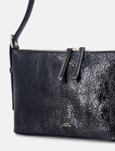 A.P.C. Vera Crinkle Leather Shoulder Bag -  | Spazio Pritelli