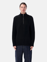 Colorful Standard recycled merino wool quarter zip sweater -  | Spazio Pritelli