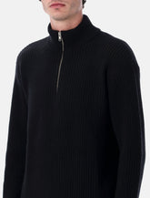 Colorful Standard recycled merino wool quarter zip sweater -  | Spazio Pritelli