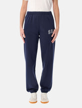 Pantaloni sportivi S&R Ivy in cotone felpato blu navy Sporty & Rich -  | Spazio Pritelli