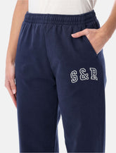 Pantaloni sportivi S&R Ivy in cotone felpato blu navy Sporty & Rich -  | Spazio Pritelli