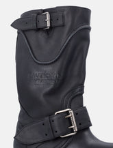 Balenciaga Venom Leather Bootie -  | Spazio Pritelli