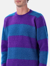 Howlin’ Shaggy Bear chunky striped wool sweater -  | Spazio Pritelli